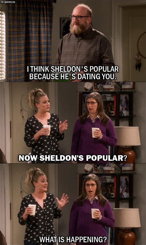 Quote From The Big Bang Theory 10x03 │ Bert To Amy I Think Sheldons