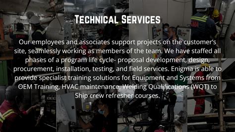 Technical Services Enigma Technical Solutions Sdn Bhd