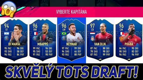 Team Of The Season Draft Ft Neymar Pogba And Mbappe 🤙 Fifa 19 Cz