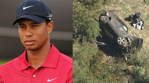 Genesis Gv Tiger Woods Crash Dlisted Tiger Woods Was