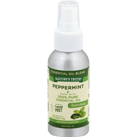 Natures Truth Essential Oil Blend 100 Pure Peppermint Refreshing Buehlers