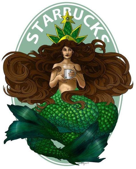 Starbucks Mermaid Sirenas Sirena Y Arte Fantástico