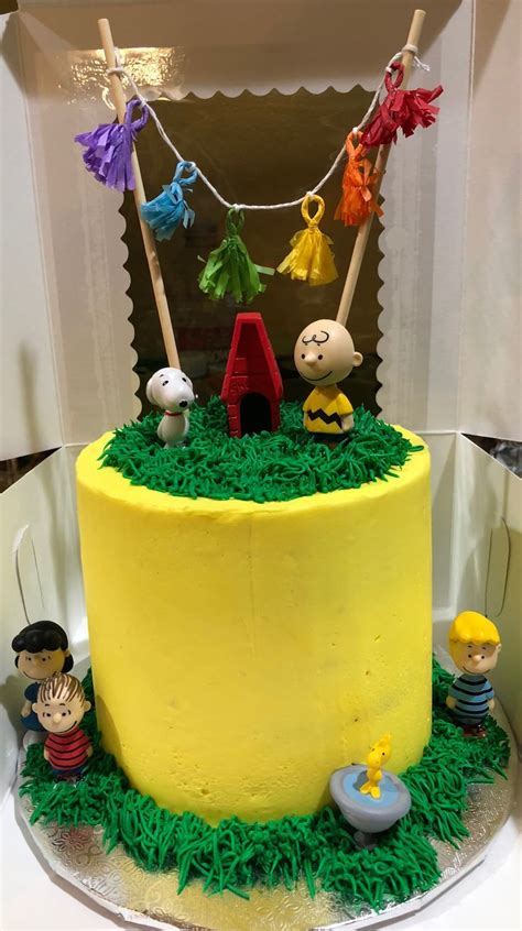 Charlie Brown Cake Cake Birthday Cake Desserts