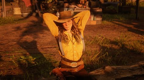 Outlaws Women Video Game Characters Red Dead Redemption 2 Sadie