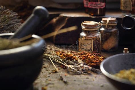 Herbalist Herbal Medicine And Natural Medicine Traditional Herbal