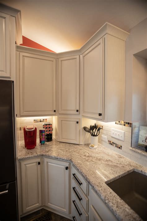 Kitchen Remodel White Cabinets Haysville Pinnacle Homes Inc