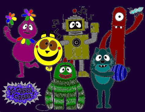 Vintage Yo Gabba Gabba Gang By Festersfunhousefan On Deviantart