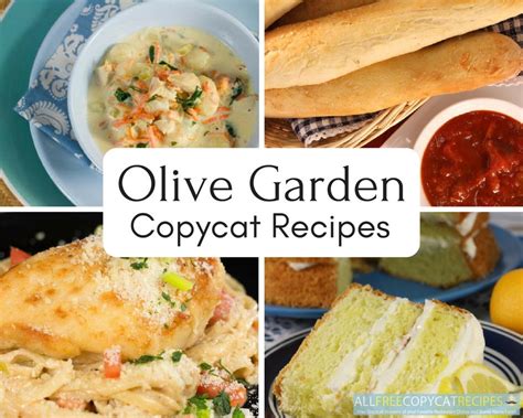 34 Olive Garden Copycat Recipes