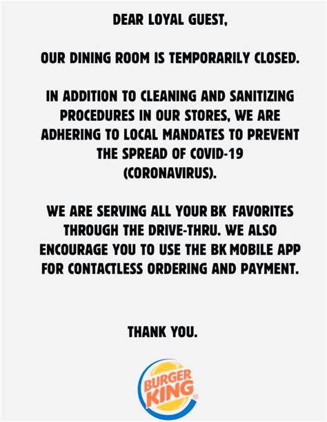 Our coffee is made using 100% latin america arabica beans. Burger King dining room closed temporarily | Manning Live