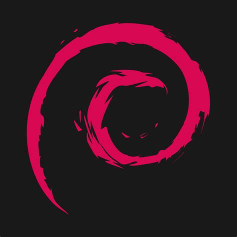 Debian Linux Logo Debian T Shirt Teepublic