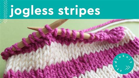 Knit Jogless Stripes In The Round Knitting Stripes Series Youtube