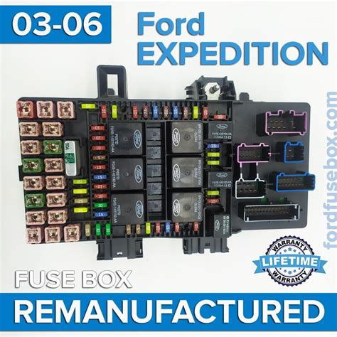 Remanufactured 2003 2006 Ford Expedition Fuse Box Fordfusebox