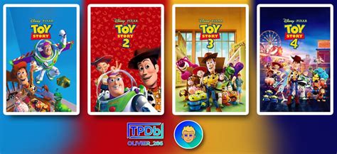 Collection Toy Story 1 2 3 And 4 Plexposters