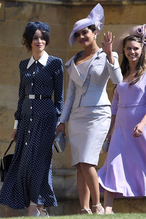 Morning dress only allows so much room to stand out. Meghan and Harry's Royal Wedding Guest Outfits | Who What ...