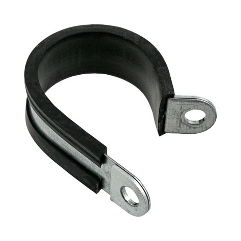 Pipe Clamp With RSGU Rubber Profile Strap Width 15 Mm 10 Mm