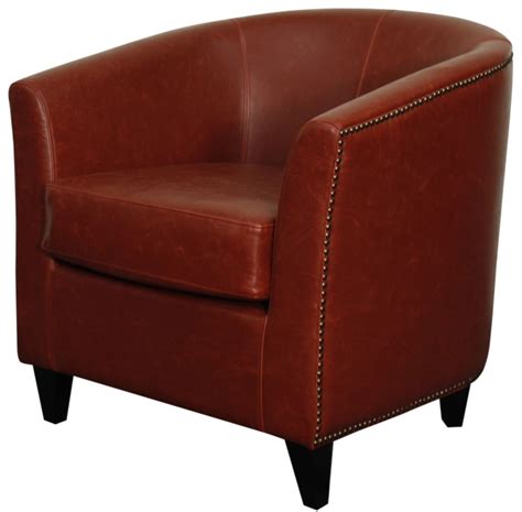 Also set sale alerts and shop exclusive offers only on shopstyle. Orson Bonded Leather Tub Chair Black Legs, Vintage Red ...