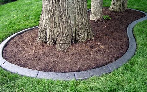 Lawn edging pavers are attractive concrete blocks that keep grass out of beds while simplifying mowing. Concrete Edging Color I want too. | Diy | Pinterest | Concrete edging, Concrete and Landscaping