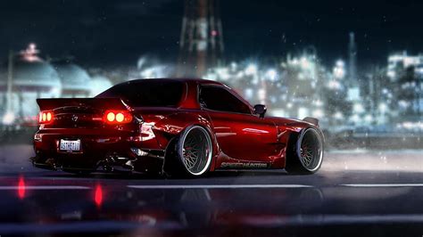 Red Mazda Rx 7 Cars Live Fd3s Hd Wallpaper Pxfuel
