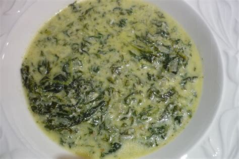 Käsesuppe mit Spinat Koch -Wiki
