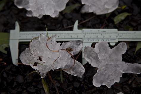 Giant Hailstones Hammer Putty Road Region 10th December 2014 Extreme