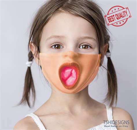 Blow Up Doll Mask Printed Facial Decorations For Women And Etsy