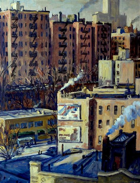 The Canyon Inwood New York City Painting By Thor Wickstrom