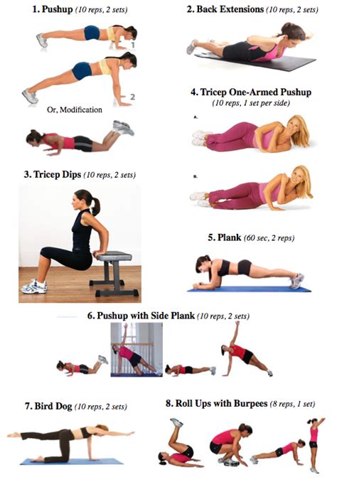 Upper Body Workout Routine Without Equipment Get Healthy And Strong Today