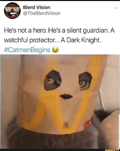 he s not a hero he s a silent guardian a watchful protector a dark knight catmanbegins