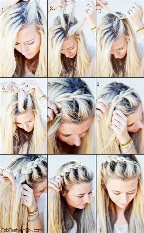 How to make a french braid. One-sided French braid hairstyle tutorial | Fab Fashion Fix
