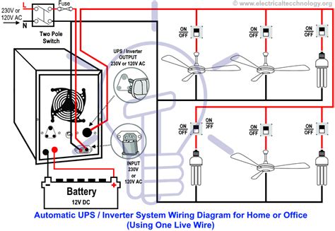 Have a good day guy s, introduce us, we from carmotorwiring.com, we here want to help you find wiring diagrams are you looking for, on this occasion we would like to convey the wiring. Automatic UPS / Inverter Wiring & Connection Diagram to the Home