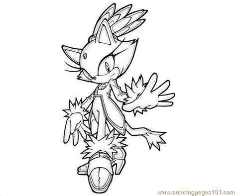 36+ blaze coloring pages for printing and coloring. Blaze The Cat Cute Coloring Page - Free Others Coloring ...