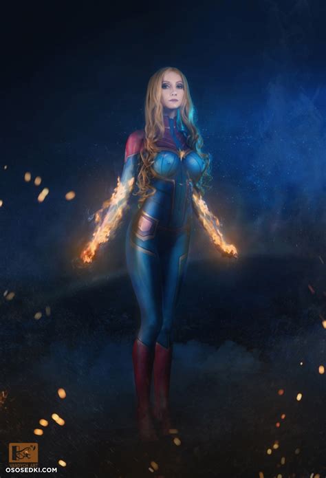 Captain Marvel Naked Cosplay Asian Photos Onlyfans Patreon Fansly