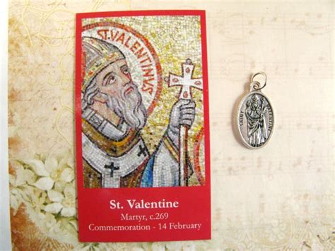 st valentine medal patron saint of lovers engaged by rachelrode