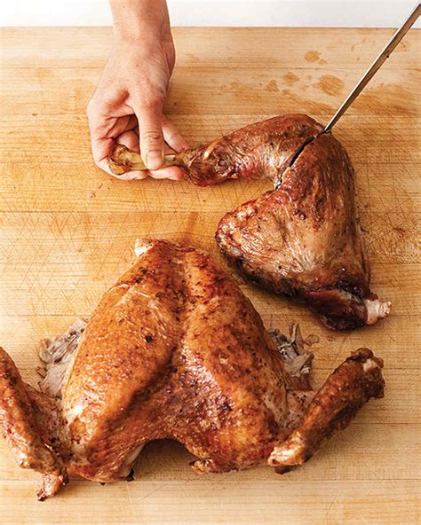 how to spatchcock a turkey martha stewart