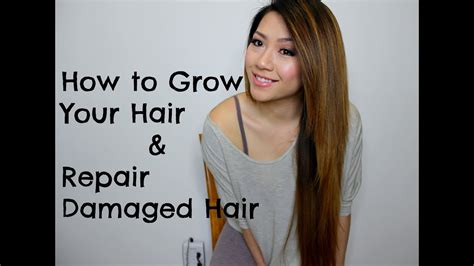 Thinking about growing out your hair? HOW TO GROW YOUR HAIR AND REPAIR DAMAGED HAIR:: DIY ...