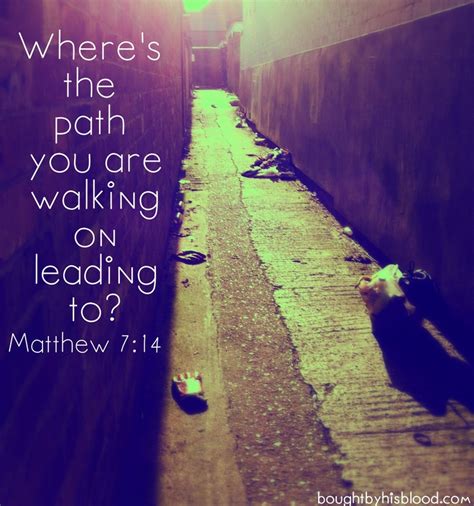 Bible Quotes About Paths Quotesgram