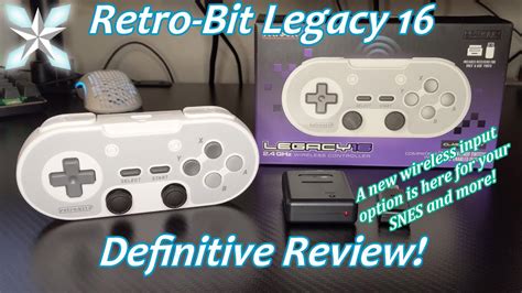 Retro Bit Wireless Legacy 16 Review An Amazing Snes Controller Youtube
