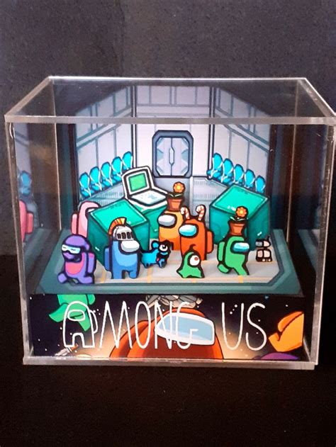 Among Us Cube Diorama