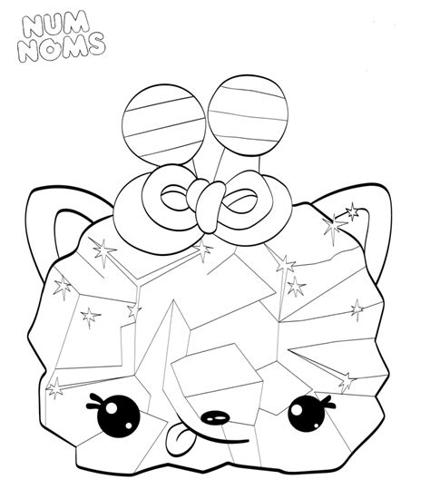 A cute green prankster is ready to do everything for sweets. Om Nom Coloring Pages at GetDrawings | Free download