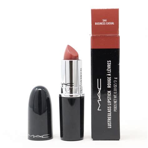 Mac Lustreglass Lipstick Business Casual Oz G New With Box