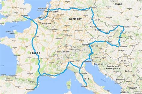 1 Month In Europe The Perfect Europe Itinerary Road Affair