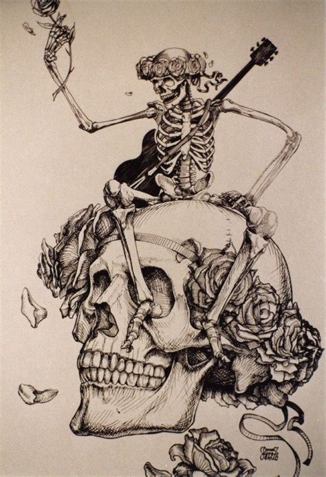 Grateful Dead Tattoo Grateful Dead Image Grateful Dead Skull