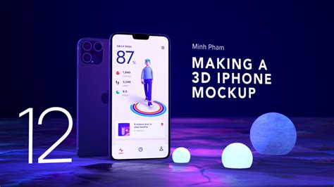 Making A 3d Iphone 12 Mockup With After Effects And Element 3d Youtube