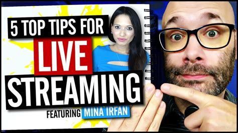 Top 5 Youtube Live Streaming Tips Youtube