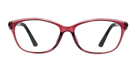 Amelie Red Glasses For Women Eyebuydirect