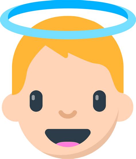 Baby Angel Emoji Download For Free Iconduck