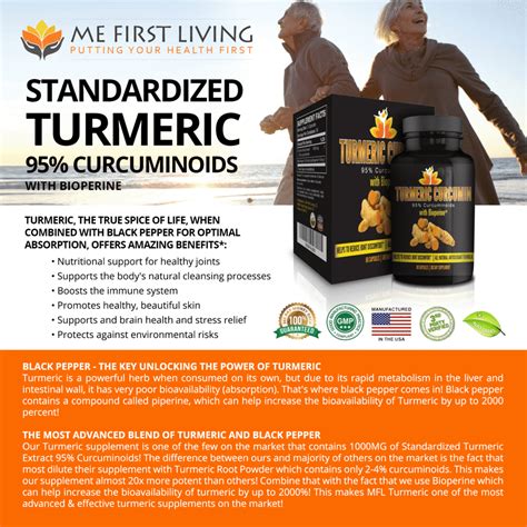 Premium Standardized Turmeric Extract 95 Curcuminoids With Black