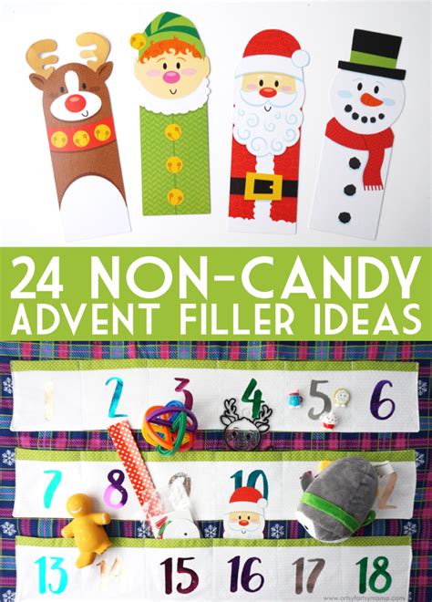 Diy 90s nostalgia advent calendar. 24 Non-Candy Advent Calendar Gift Ideas | artsy-fartsy mama