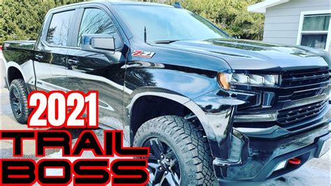 2021 Chevy Silverado Trail Boss Youtube