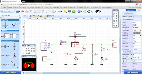 Getting Started With Easyeda Part 2 Schematic Capture Shawn Hymel